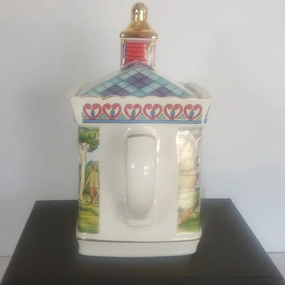 Vintage Sadler England Championships a Round of Golf Porcelain  Teapot. - Picture 3 of 10